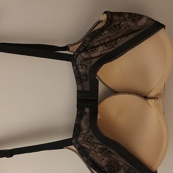 DKNY Mesh and Lace Pushup Bra/ Sz 36C/ NWOT/Adjustable Straps - Picture 3 of 5